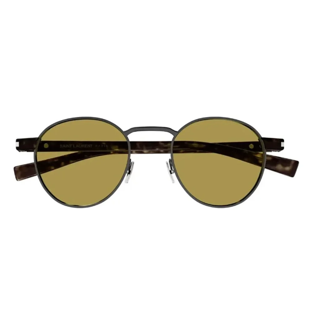 NWT SAINT LAURENT SUNGLASSES HAVANA/GRAY UNISEX EYEWEAR